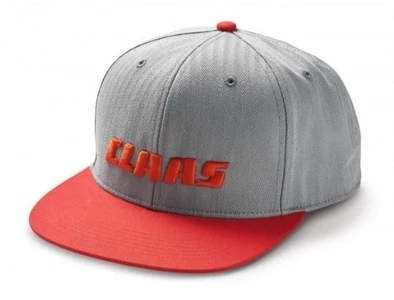 Oferta gorra CLAAS roja 3D con descuento - Pedidos por WhatsApp España