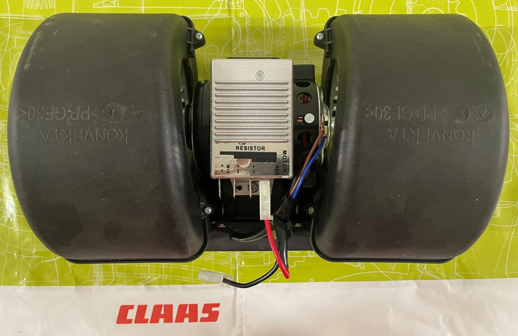 Recambios CLAAS originales España - Ventilador aire cabina Tipo 1